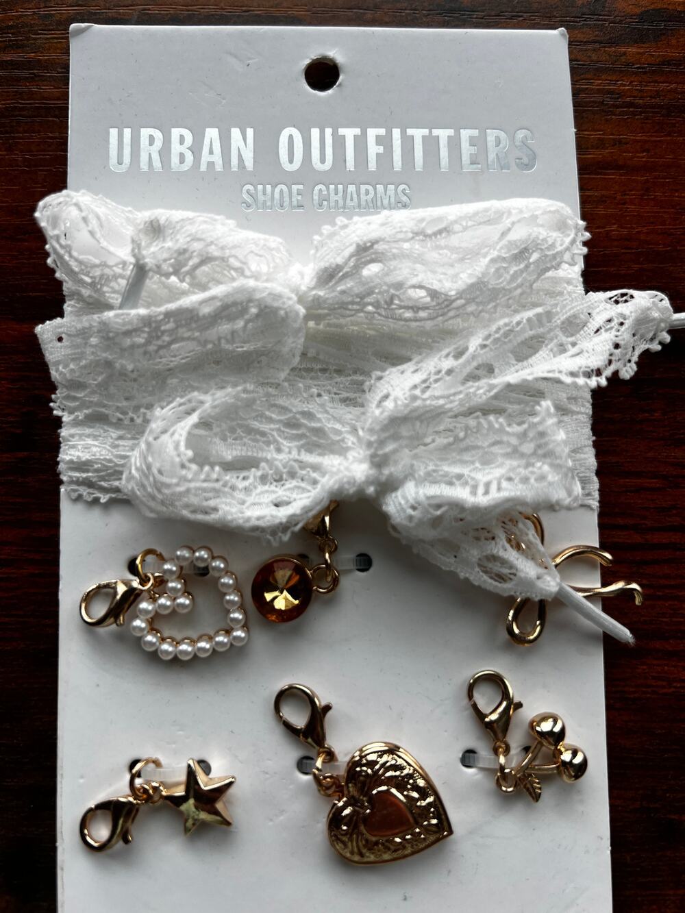 Urban Outfitters Shoe Charms | Lace & Gold
